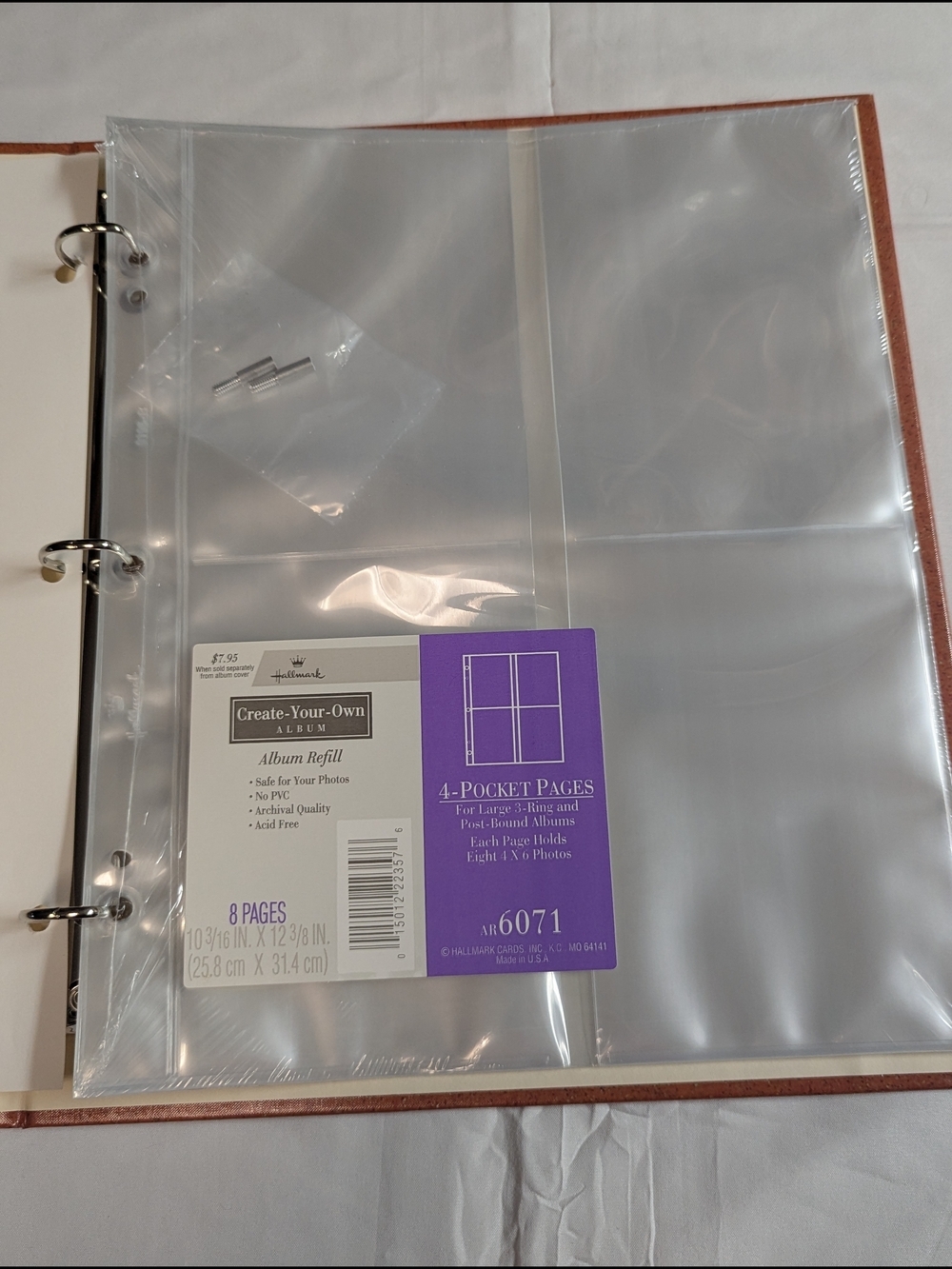 Rare Vintage Hallmark Floral Seed Packet Photo Album - Cottagecore Aesthetic NWT - Picture 5 of 11
